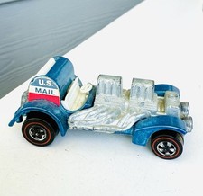 Hot Wheels Redline 1971 Entrega Especial Azul Brilhante EUA Correio Caminhão Brinquedo Original, usado comprar usado  Enviando para Brazil