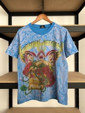 Camiseta Christian Audigier Ed Hardy Skull Flowers AOP azul tamanho G comprar usado  Enviando para Brazil