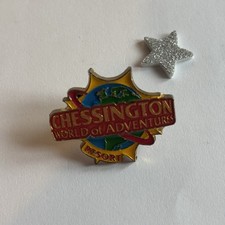 Chessington logo pin for sale  FAREHAM