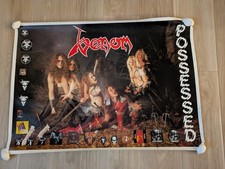 1985 Venom Band Possessed Poster Álbum de Metal Vintage Promo Autêntico 24x36 RARO comprar usado  Enviando para Brazil
