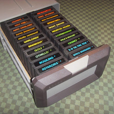 1 x  RANGEMENT pour 30 CARTOUCHES jeu Atari 2600 7800 meuble tiroir Colecovision, usado comprar usado  Enviando para Brazil