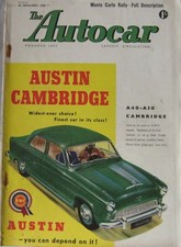 Autocar magazine january for sale  DARWEN