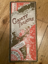 Gaiety theatre programme for sale  COULSDON