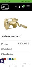 Carrete alutecnos albacore usato  Spedire a Italy