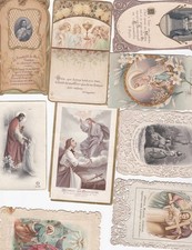 Lot images pieuses d'occasion  Saintes