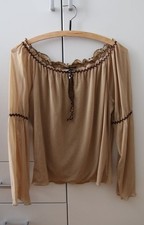 Bluse shirt beige gebraucht kaufen  Kirchseeon
