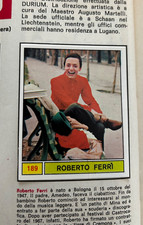 Figurina n.189 roberto usato  Firenze