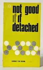 Not Good If Detached By Corrie Ten Boom Vintage 1973 PB Christian Memoirs comprar usado  Enviando para Brazil