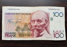 Billet belge 100 d'occasion  Feucherolles