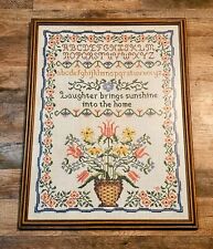 Vintage abc sampler for sale  Mansfield