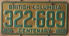 British columbia centenary for sale  Kuna