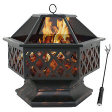 Hex shaped fire for sale  Fontana