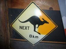 Känguruh schild australien gebraucht kaufen  Schwäbisch Gmünd