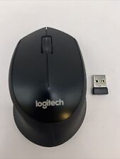 Mouse óptico sem fio Logitech M330 SILENT com nano receptor USB - Preto comprar usado  Enviando para Brazil