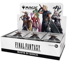 Magic Final Fantasy Box 30 Bustine Italiano Sigillato Play Booster Mtg Cloud  na sprzedaż  Wysyłka do Poland