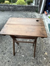 School oak desk for sale  BRIDGEND