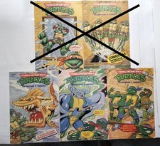 Lotto fumetti tartarughe usato  Schivenoglia