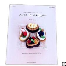 Livro de artesanato feito à mão receita de doces de feltro, usado comprar usado  Enviando para Brazil