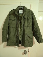Jaqueta térmica vintage exército militar dos EUA x 2 interna/forro acolchoada externa lisa M comprar usado  Enviando para Brazil
