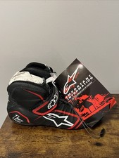 NOVOS Sapatos/Botas de Corrida Alpinestars Tech-1 Z ~ VERMELHO, PRETO ~ Masculino Tamanho 10.5, EUR 43.5 comprar usado  Enviando para Brazil