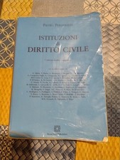 istituzioni diritto civile usato  Campobasso