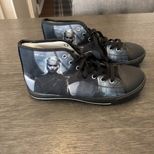 Tênis Game of Thrones Queen of Dragons preto cano alto tamanho W7 M5 lona comprar usado  Enviando para Brazil