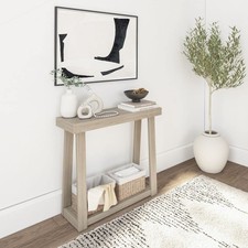 Solid wood console for sale  Brentwood