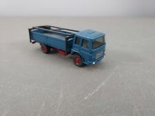 Wiking Alemanha Homem Diesel Reto Semi Caminhão Flatbed Flip Up Cab Azul comprar usado  Enviando para Brazil