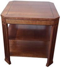 Mesa Stickley 21st Century Mission Style End – Tri-Level – VGC – LIGHT CHERRY comprar usado  Enviando para Brazil