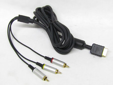 Cabo AV composto Sony PlayStation PS2 PS3 OEM ponta dourada comprar usado Cabo AV composto Sony PlayStation PS2 PS3 OEM ponta dourada comprar usado  Enviando para Brazil