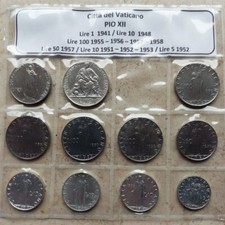Vaticano lotto monete usato  Ancona