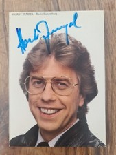 Horst tempel autografo usato  Spedire a Italy
