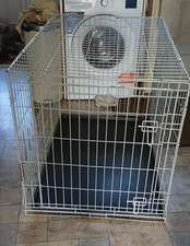 Dog cage grey for sale  CHELTENHAM