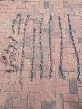 Galvanised spiked link for sale  FERNDOWN