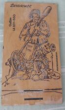 Pyrogravure bois mercenaires d'occasion  Rethel