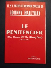 Partition pénitencier johnny d'occasion  Grancey-le-Château-Neuvelle
