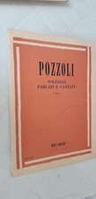 Spartito pozzoli solfeggi usato  Bari