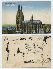 Używany, 123037 - Kolonia - Katedra - stara pocztówka na sprzedaż  Wysyłka do Poland