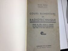 Cours elementaire radiotechniq d'occasion  Le Plessis-Trévise