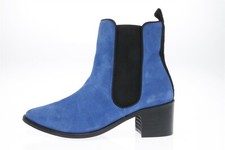 Botas femininas KG KURT GEIGER azul celeste camurça tornozelo tamanho. 38 NOVO! US$ 215 comprar usado  Enviando para Brazil