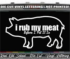 Bbq decal vinyl for sale  Oregon