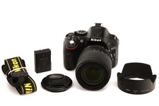 Nikon DSLR Aparat D5200 Obudowa / Korpus + AF-S Nikkor 18-105mm 1:3.5-5.6G ED VR na sprzedaż  Wysyłka do Poland