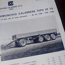 Calabrese rimorchio tipo usato  Brescia
