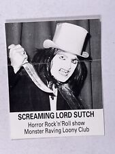 Screaming lord sutch for sale  PRESTON