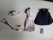 THE NURSE SILKSTONE BARBIE FASHION MODEL AA PLATINUM LABEL 12 INC ROUPA DE BONECA, usado comprar usado  Enviando para Brazil