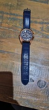 Bulova blue mens for sale  GRAYS