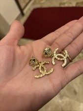 Stupendi orecchini chanel usato  Villadose