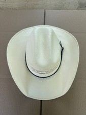 Chapéu de cowboy Cody James Bangora 15X palha faroeste tamanho 7 3/4, usado comprar usado  Enviando para Brazil