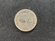 Moneta antica antille usato  Napoli