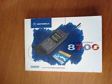 Manuale motorola 8700 usato  Siena